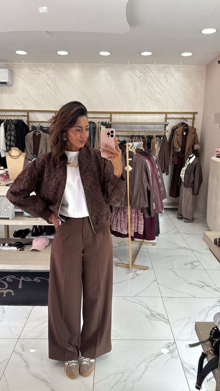 835 Pantalone Zara wide leg