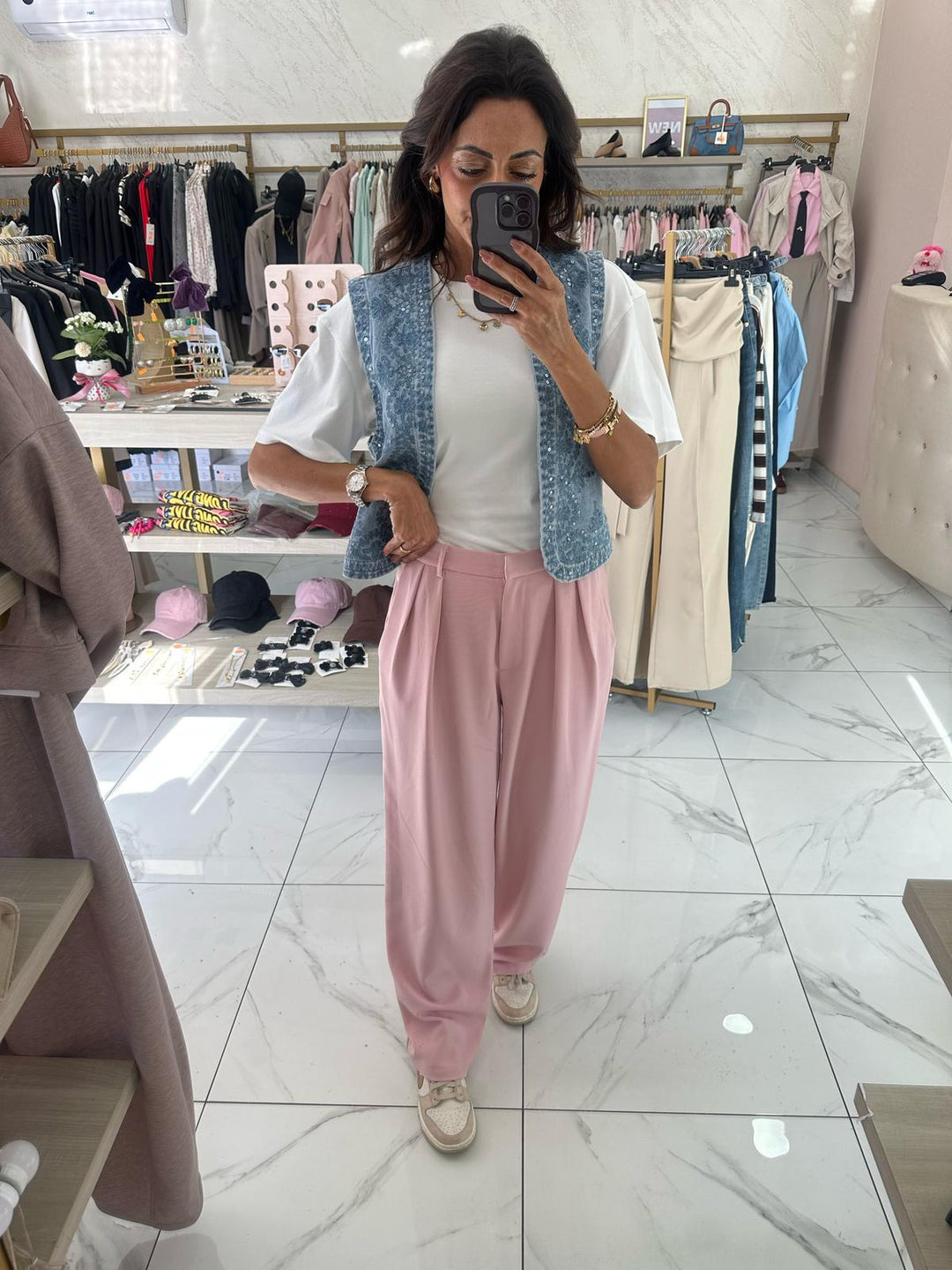 880 Pantalone Pink