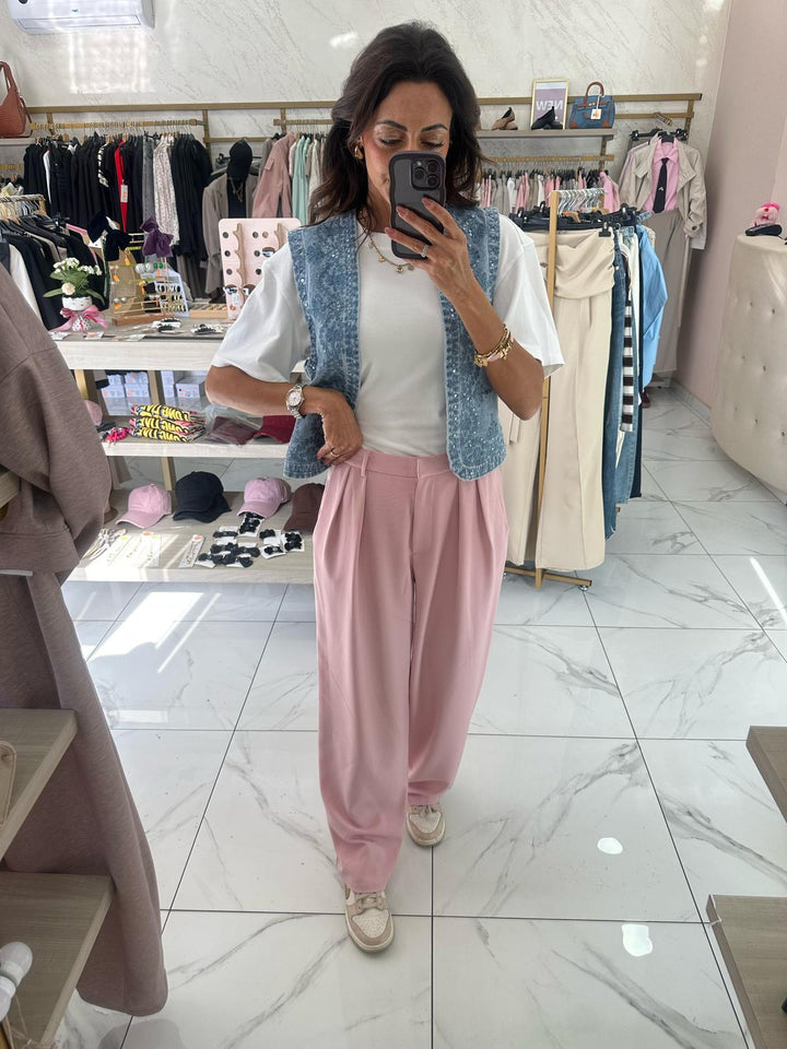 880 Pantalone Pink