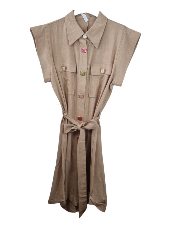 342 Jumpsuit con cinta