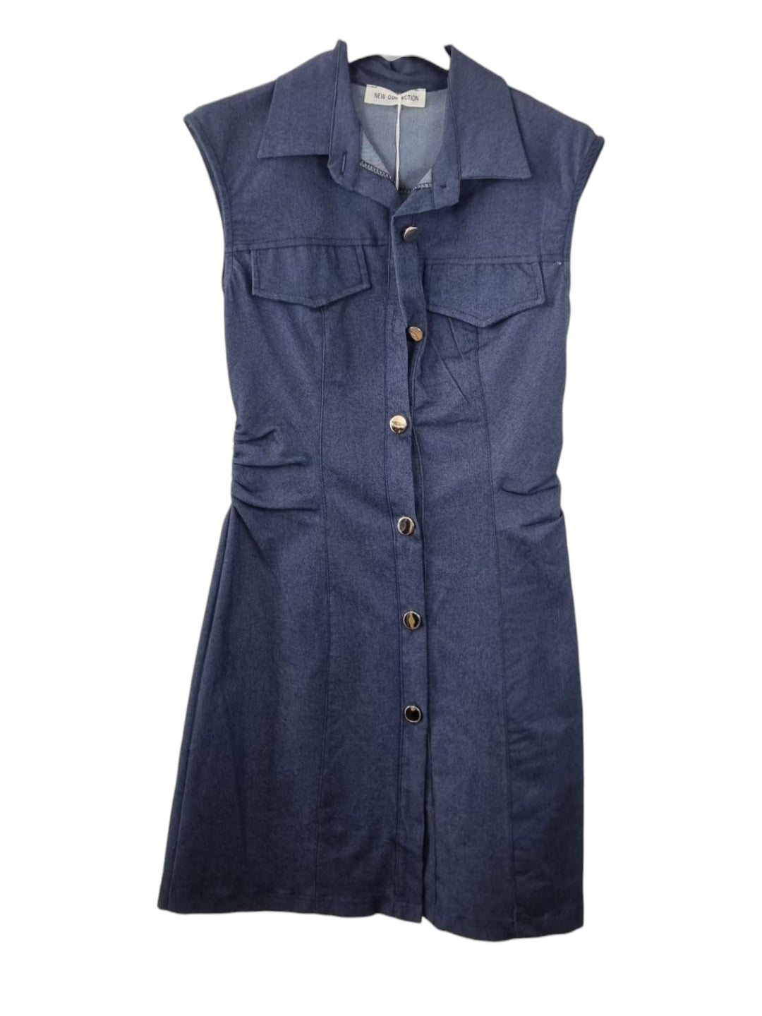 346 Dress con bottoncini