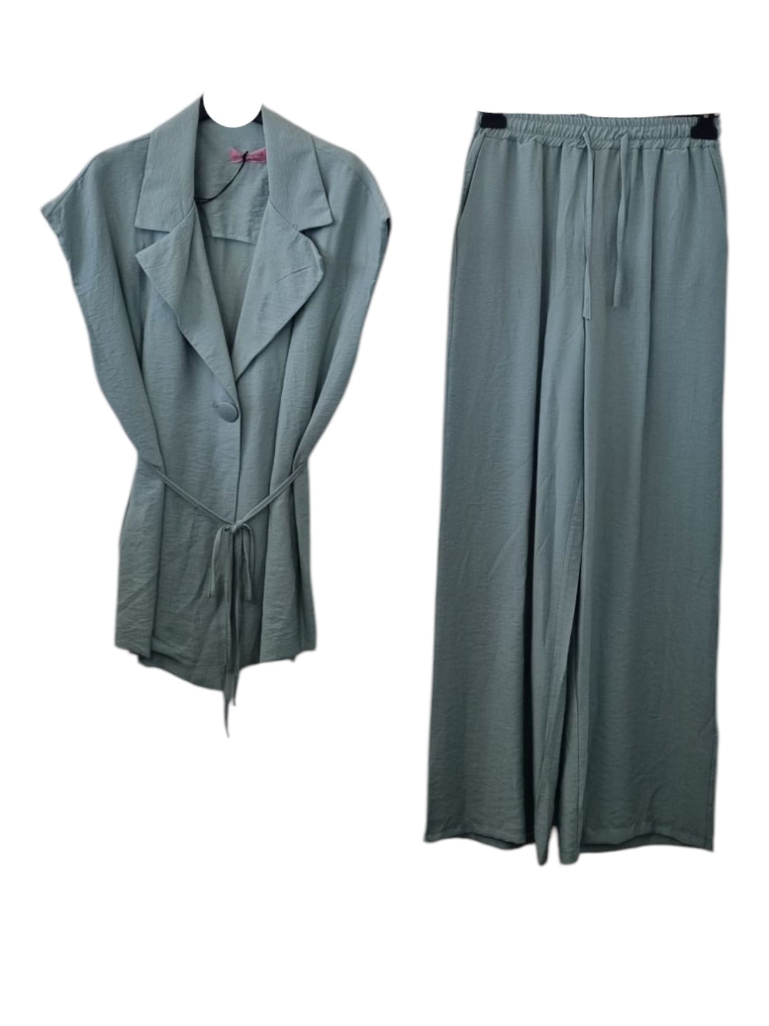 353 Coordinato gilet e pantalone