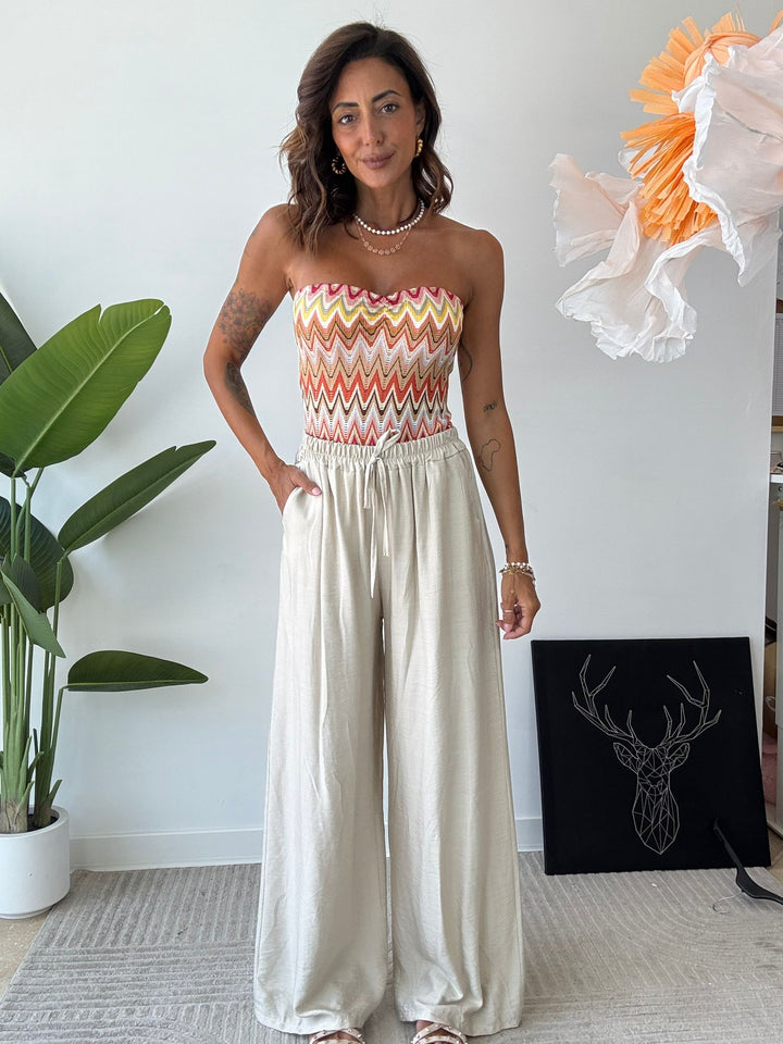 629 Pantalone con laccio