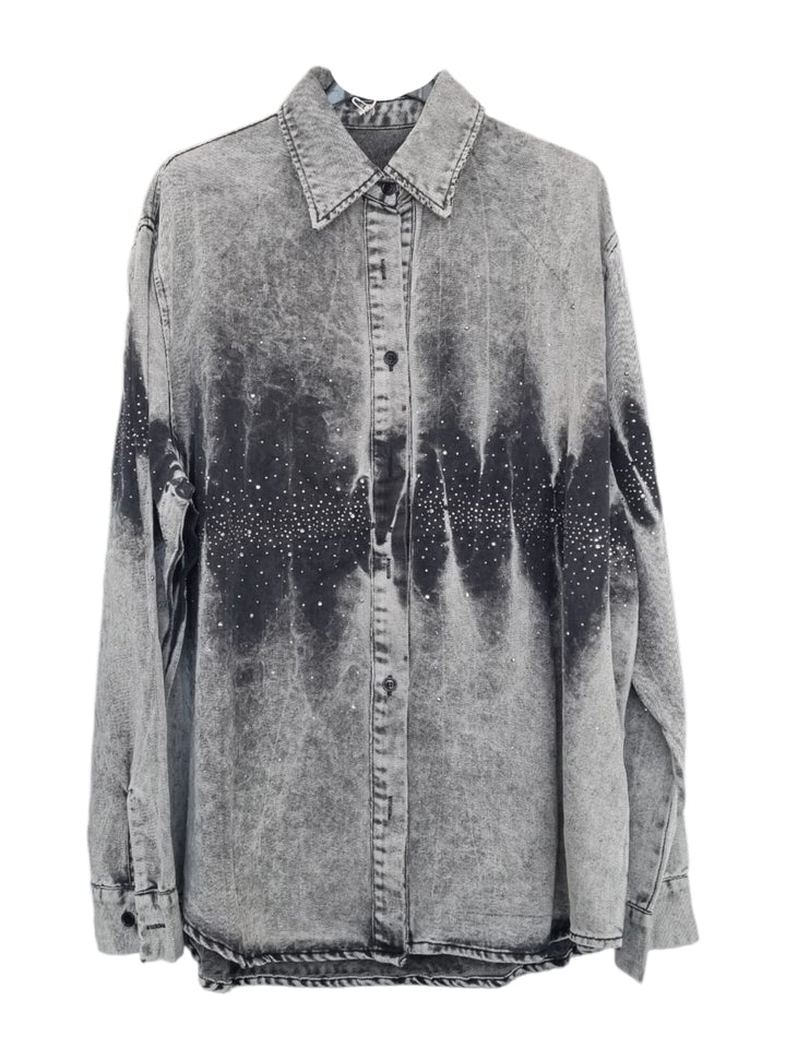 836 Camicia denim Grey Glow