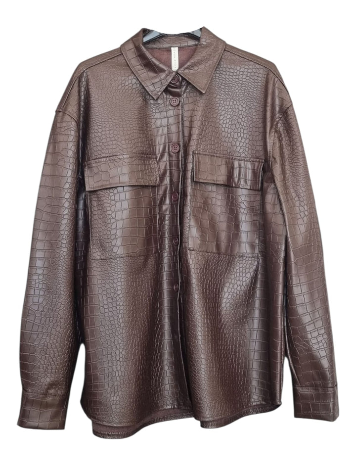 802 Camicia crocodile eco