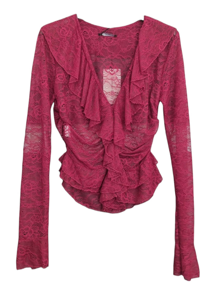 828 Maglia in pizzo