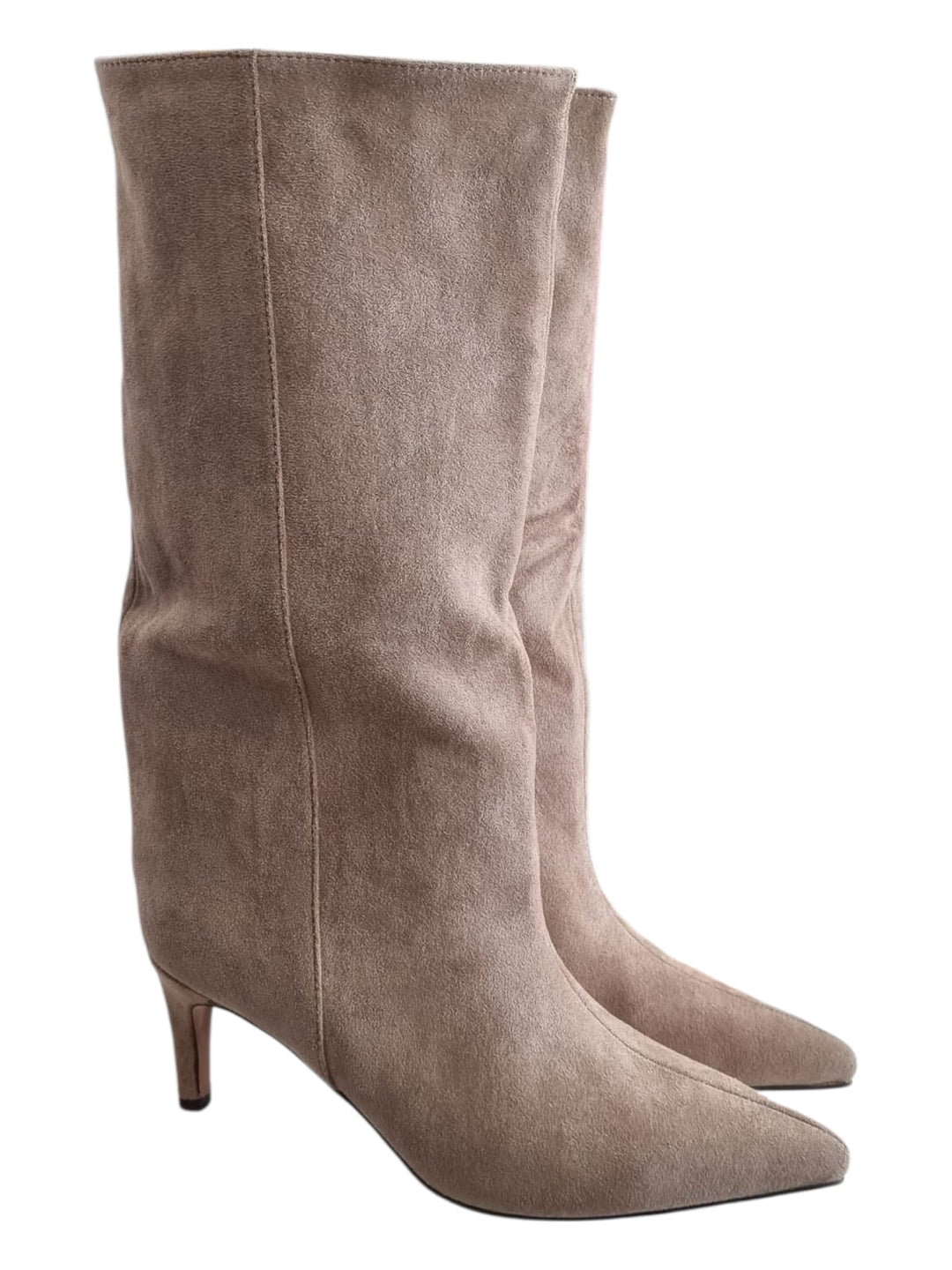 812 Stivaletto camoscio Khaki