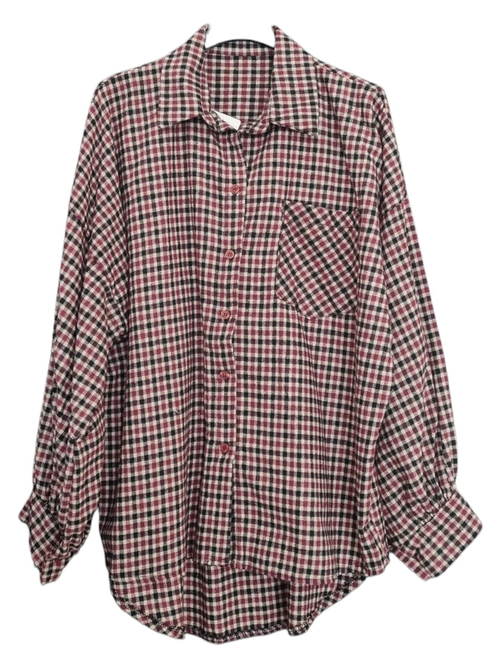 919 Camicia flannel quadretti