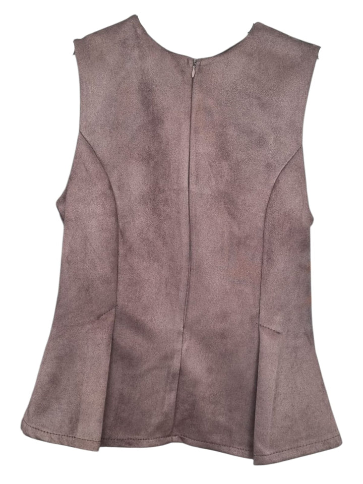 908 Top in suede