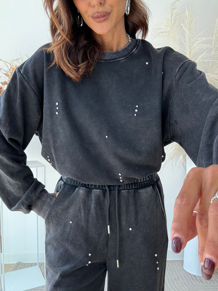 915 Coordinato felpa e pantalone luxury