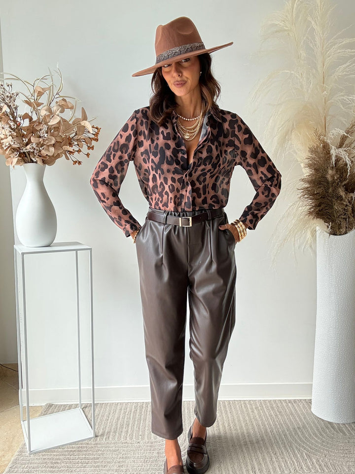 913 Pantalone eco con cinta