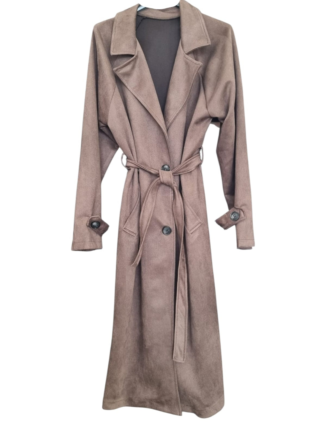 933 Trench suede lungo