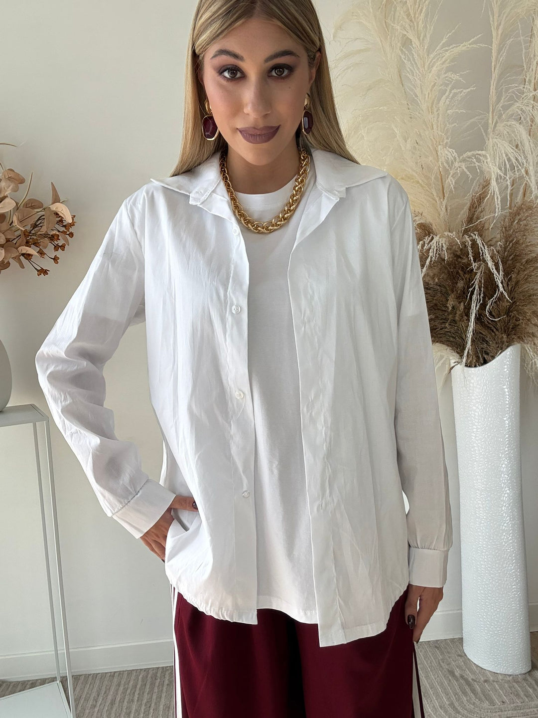 929 Camicia White