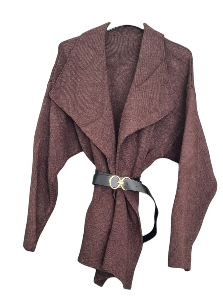 965 Cardigan con cinta