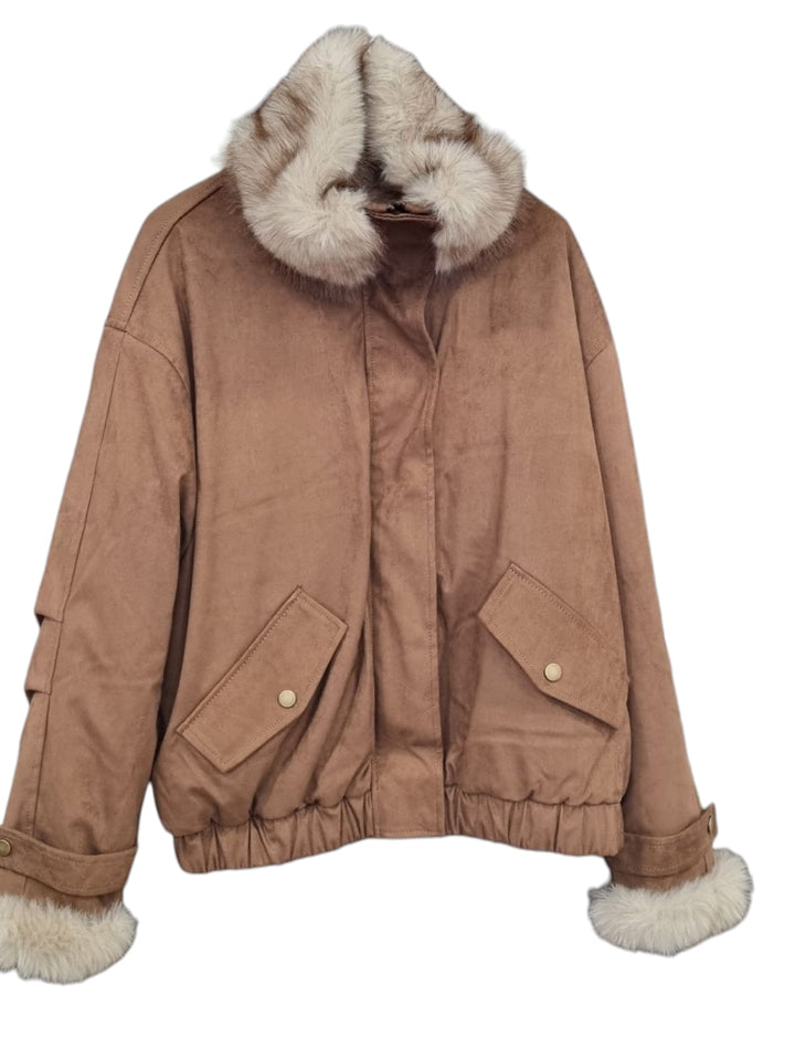 134 Eco fur double face top quality