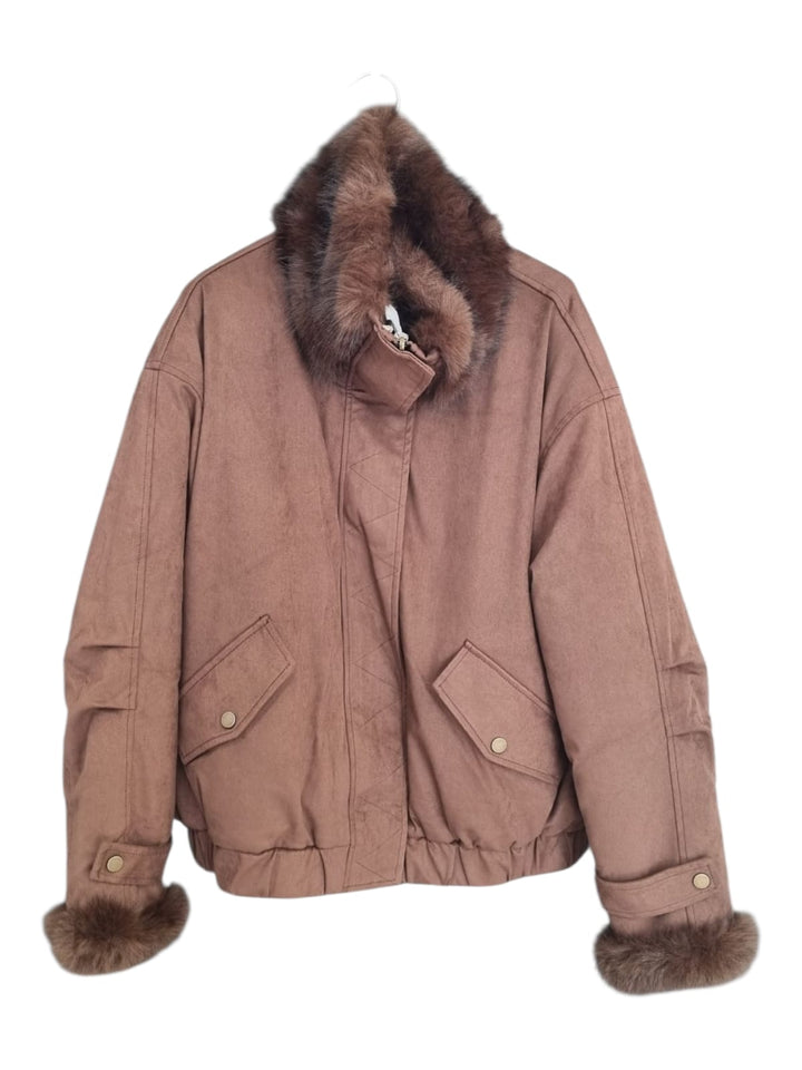 134 Eco fur double face top quality