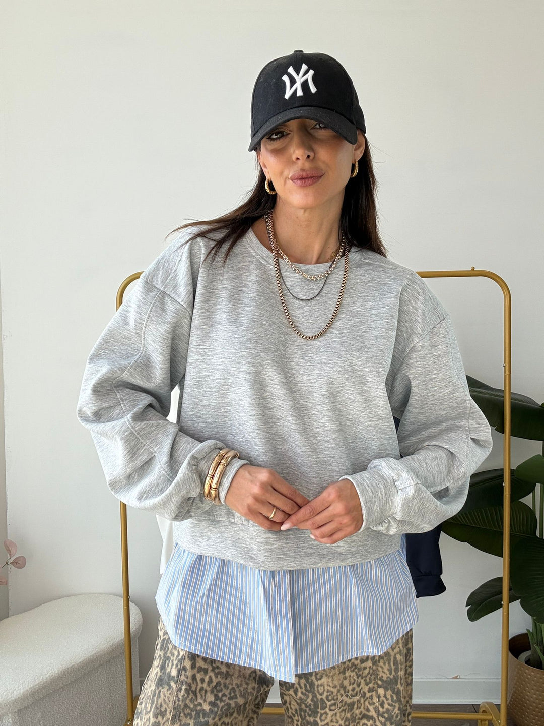 609 Felpa camicia Michael