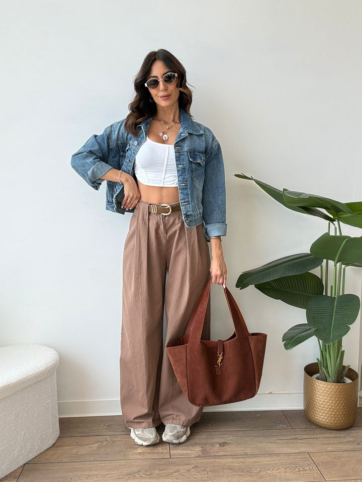 608 Pantalone Teodor con cinta