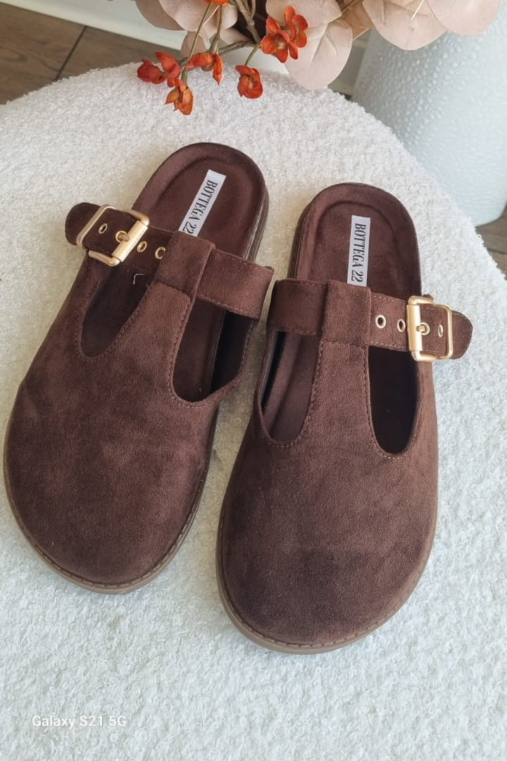 842 Sandalo Topolino Cacao suede