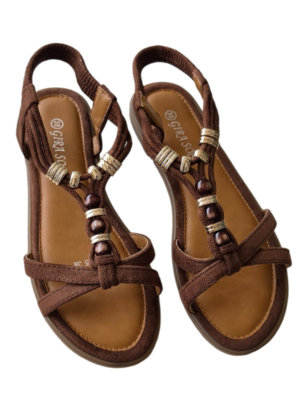 114 Sandalo Suede brown