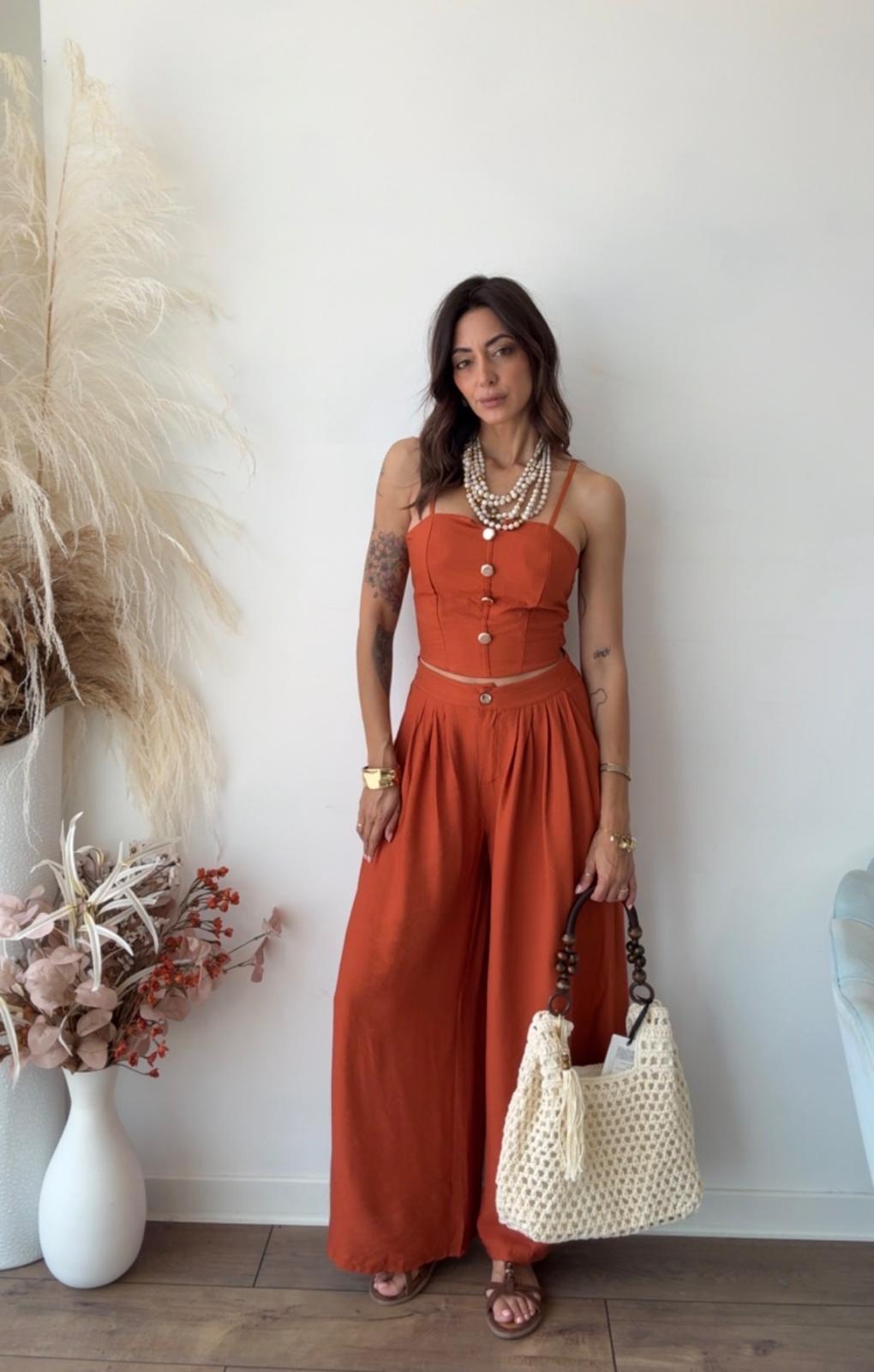 173 Coordinato top e pantalone Dubai