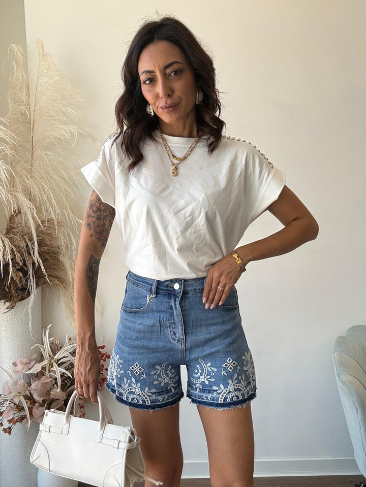 176 Shorts denim Atene