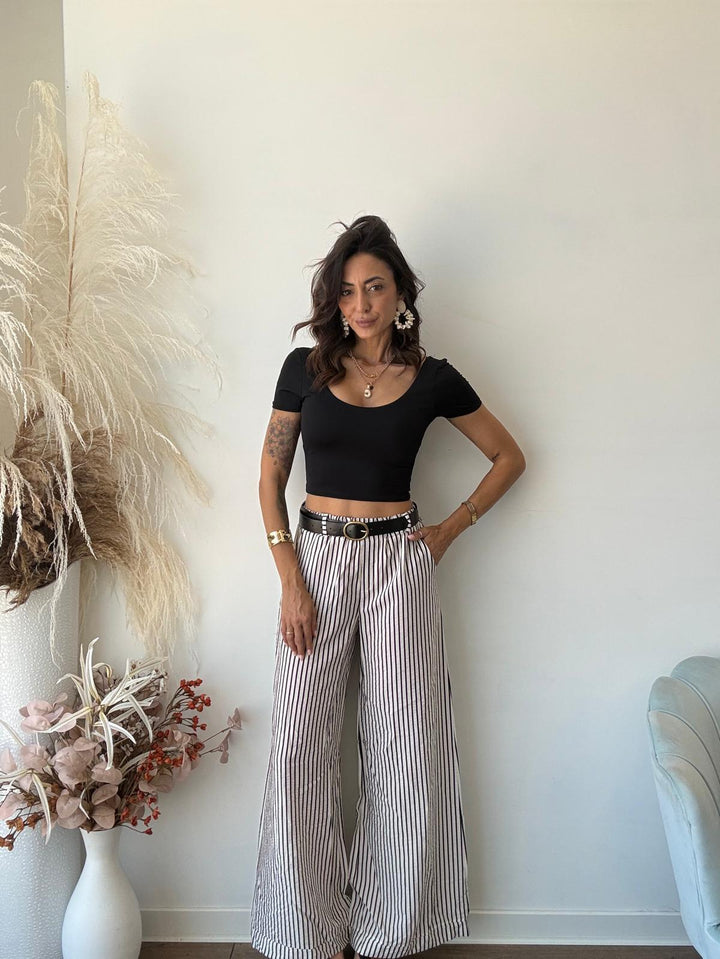 111 Pantalone righe Elen