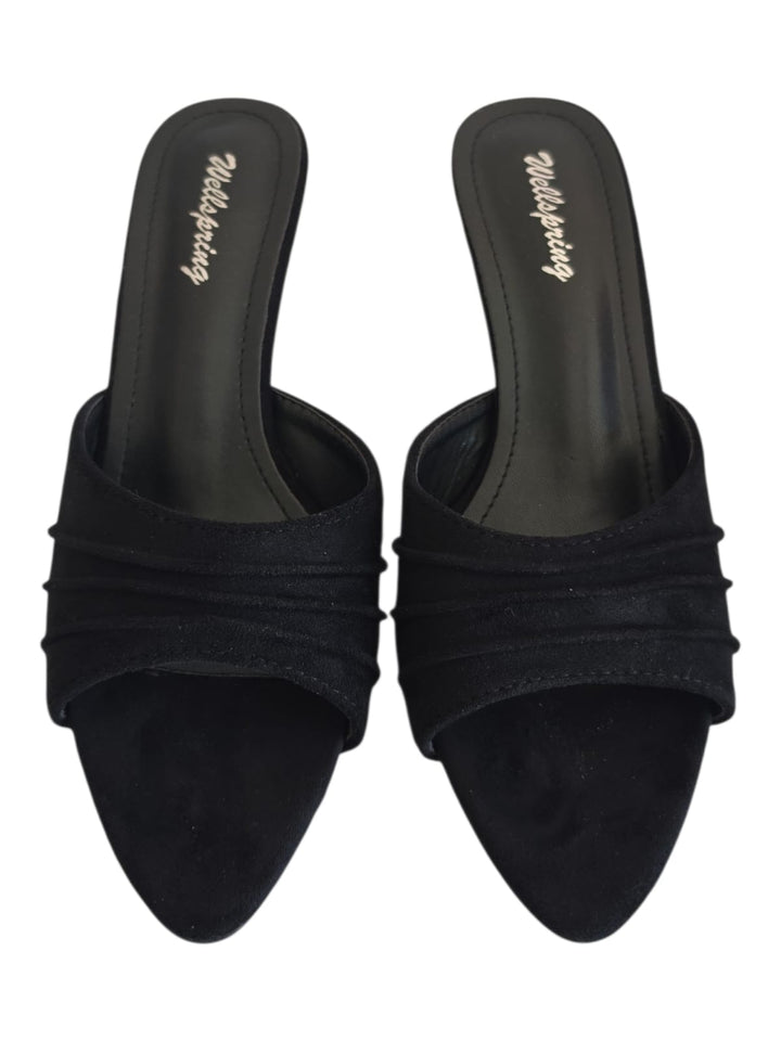 256 Sandalo tacco Mule black