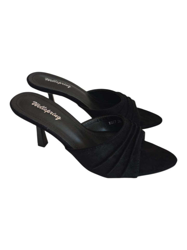 256 Sandalo tacco Mule black