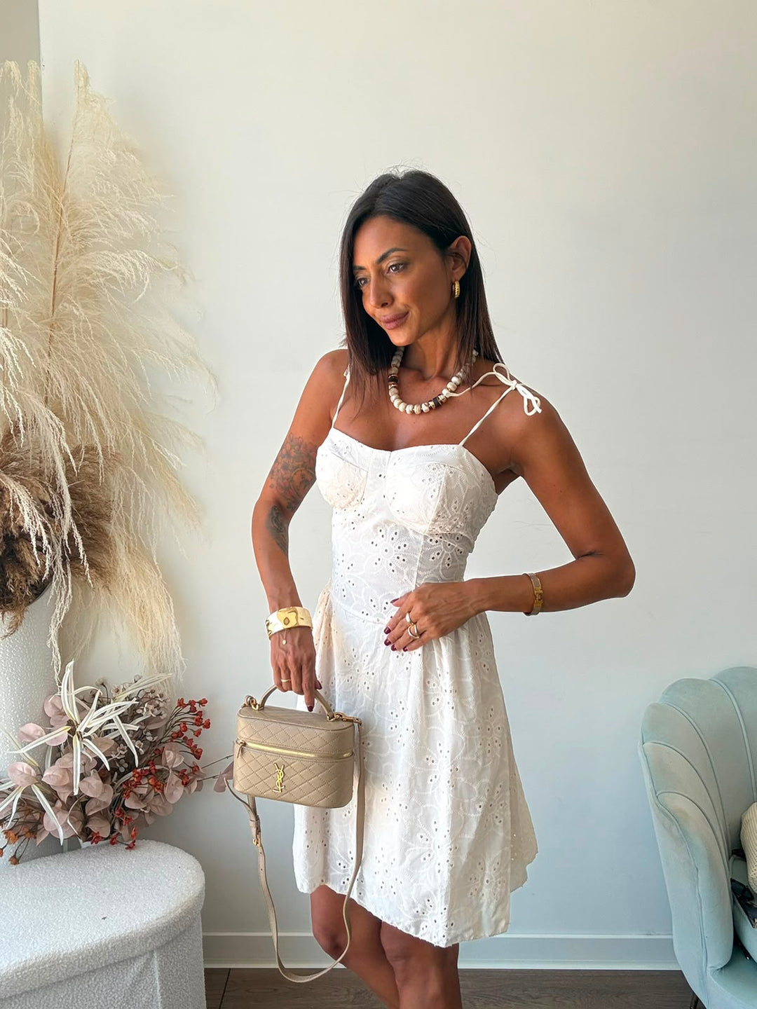 353 Dress pizzo Sangallo Tarita