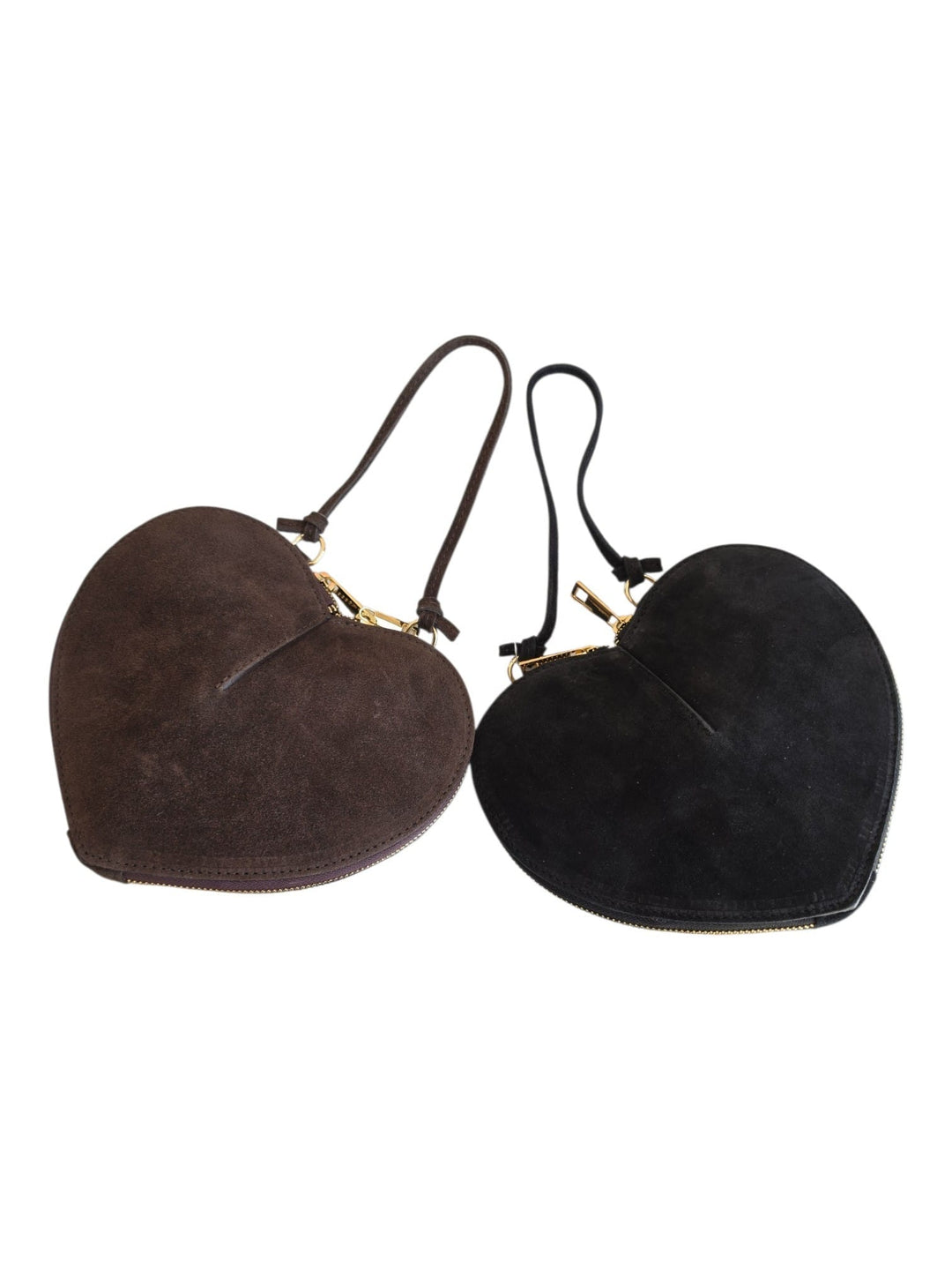 493 Bag cuore top quality Suede