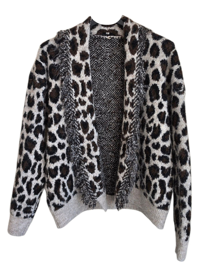 593 Cardigan crop Leo