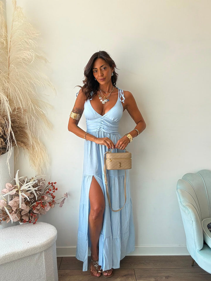 342 Dress lungo Sand