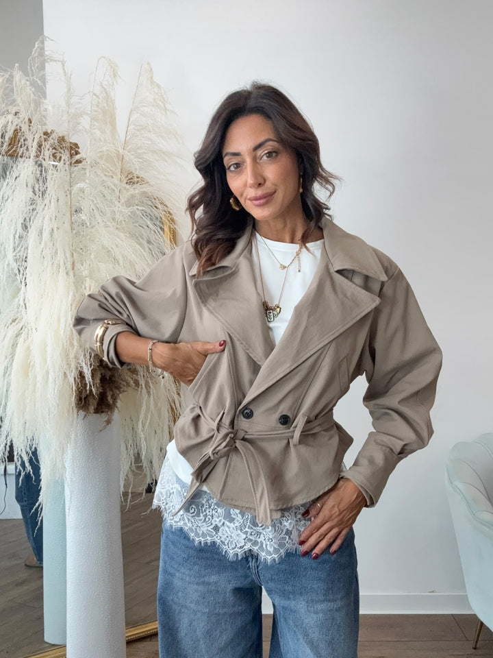 465 Trench corto Ludovica