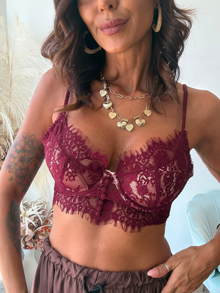 303 Bralette pizzo Kioko