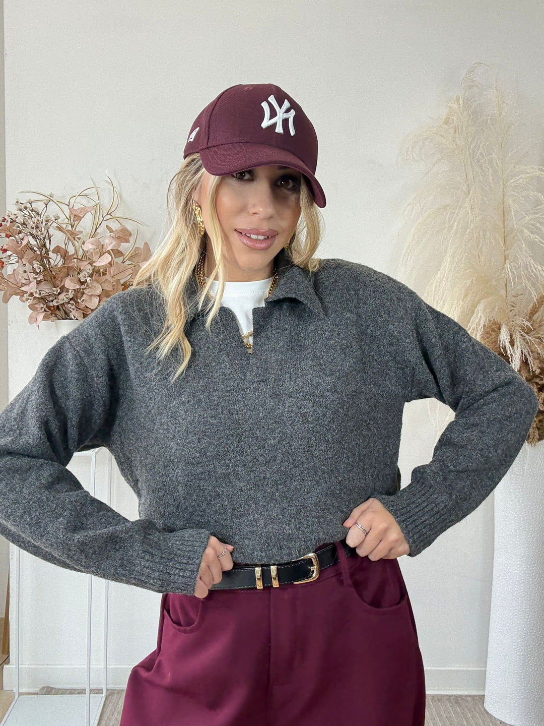 275 Pull con colletto