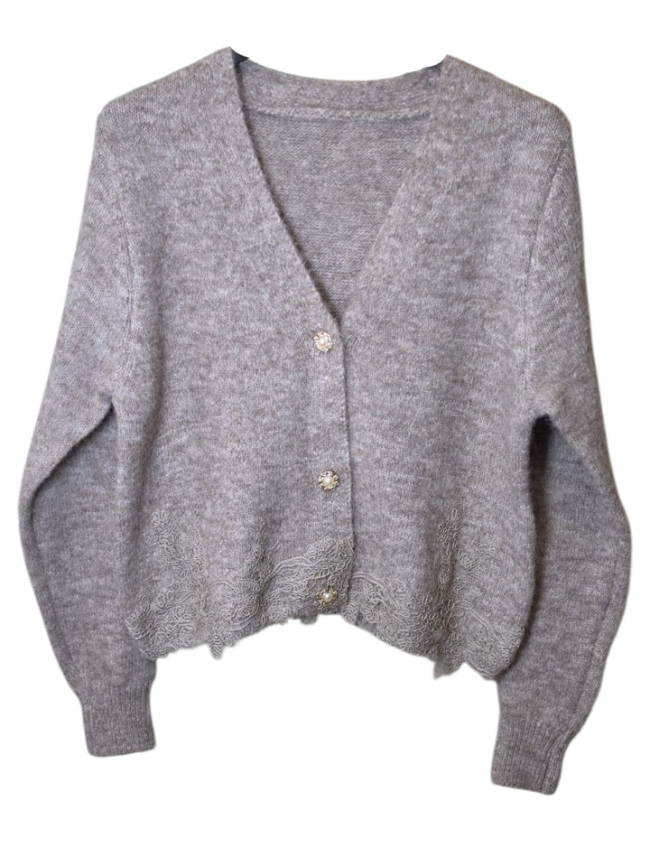 604 Pull cardigan Peluche