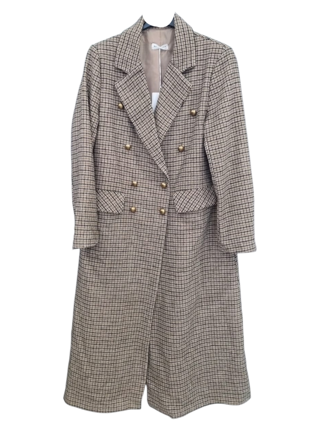 447 Cappotto doppiopetto lungo Amanda