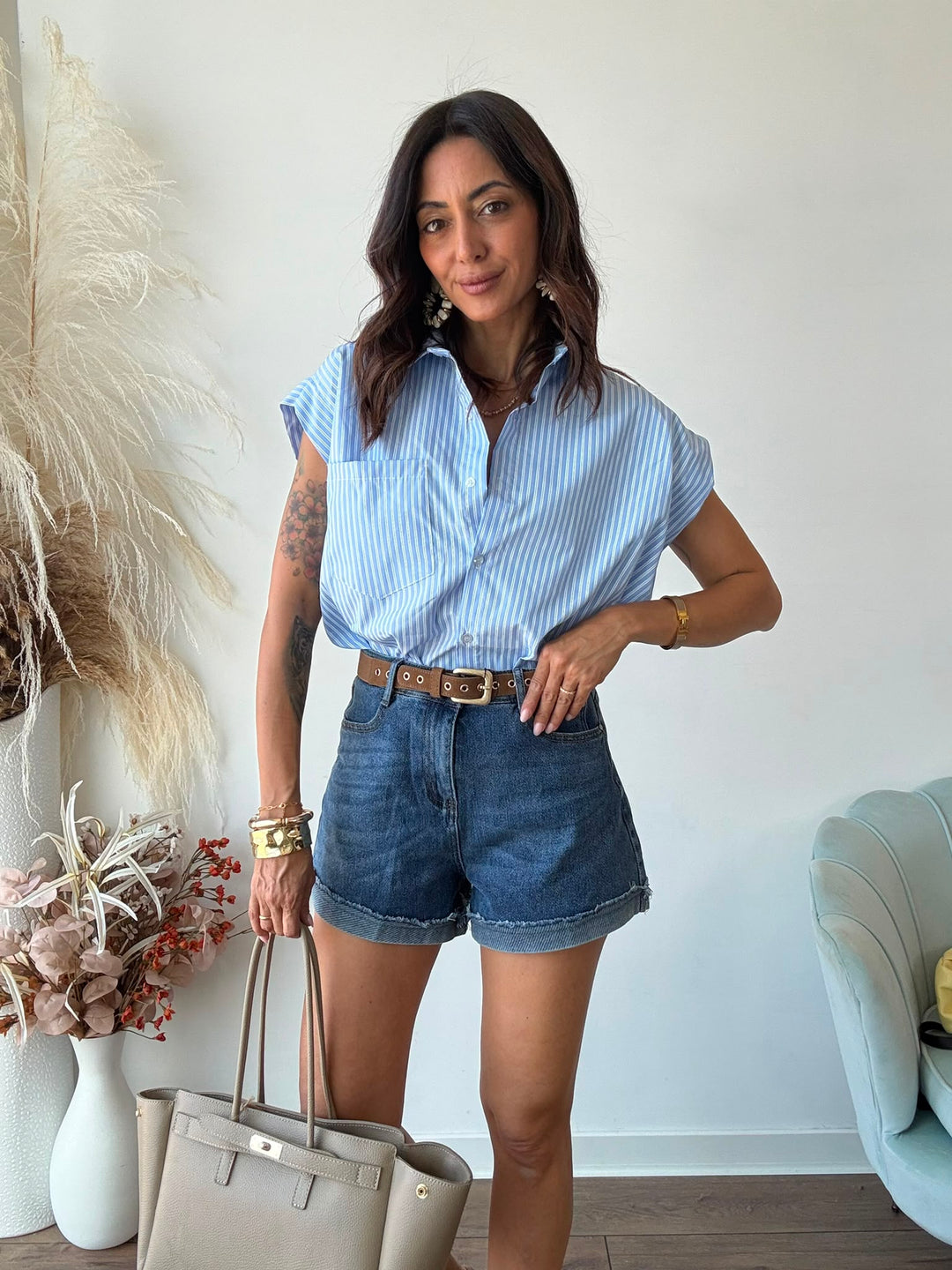 142 Shorts denim Lucas
