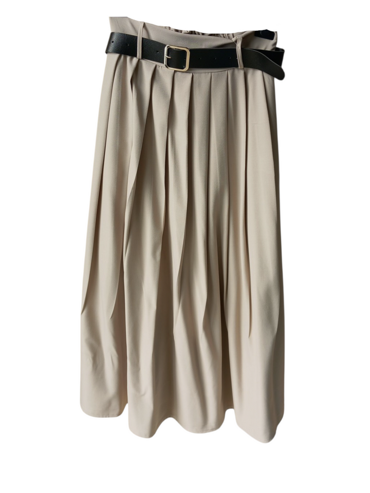 591 Gonna lunga con cinta