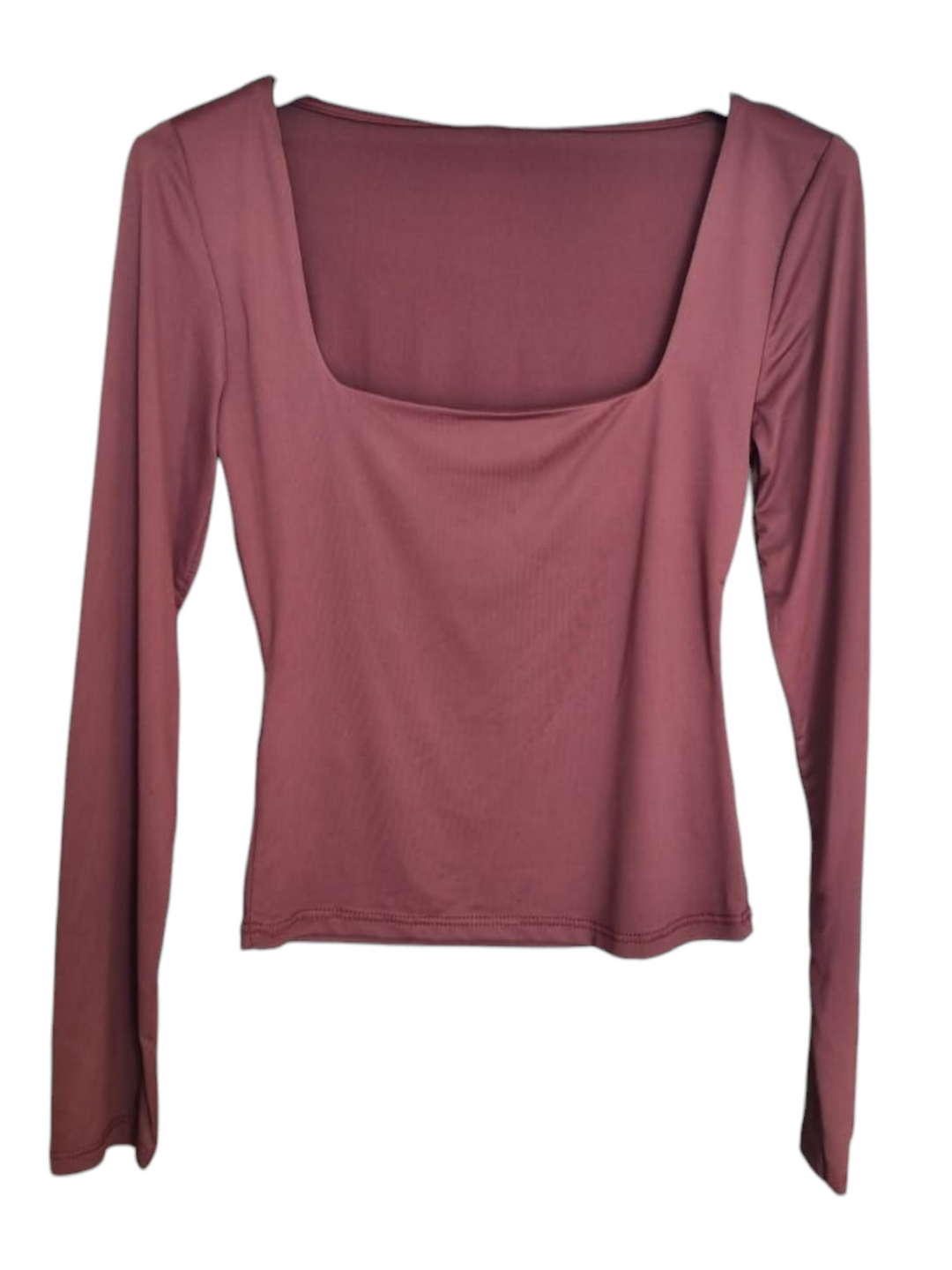 234 Maglia scollo quadro