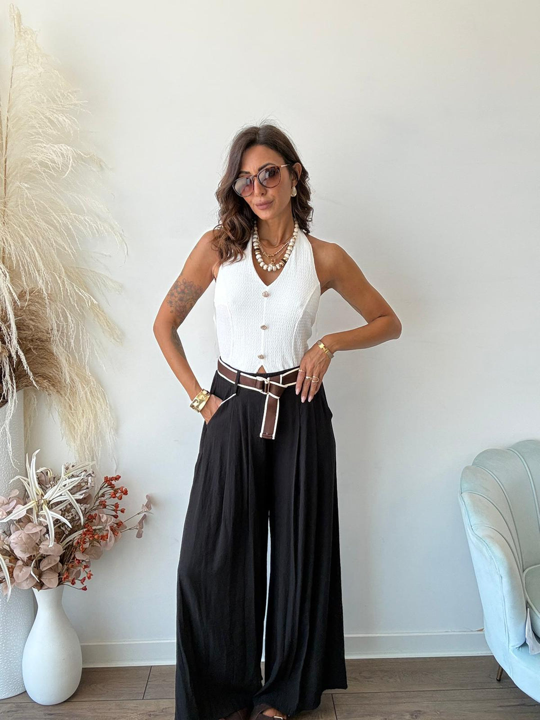 198 Pantalone con cinta Nala