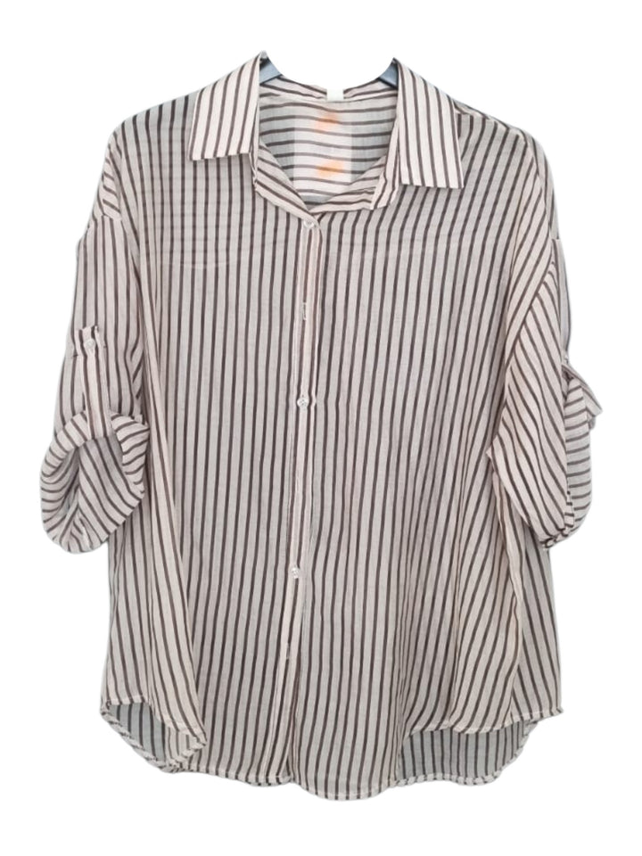 987 Camicia righe Aron