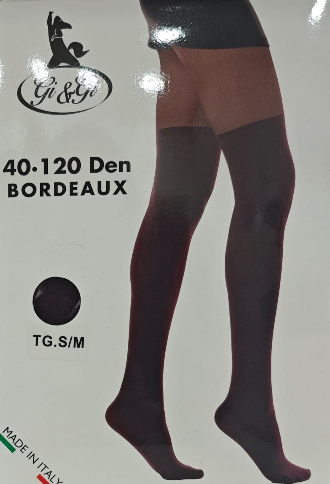 241 Calze Bordeaux 40/120 den