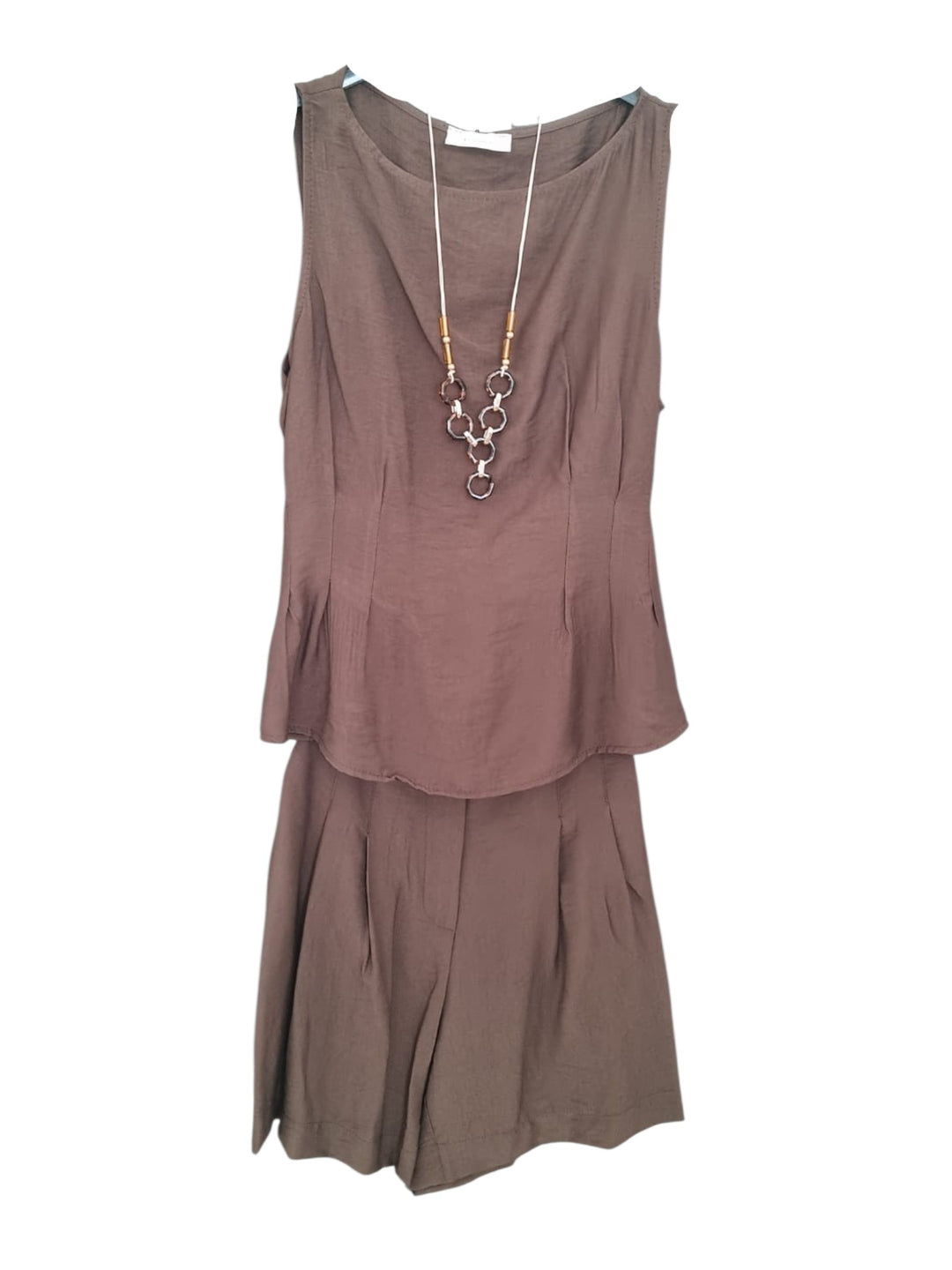 986 Coordinato short e maglia Leda