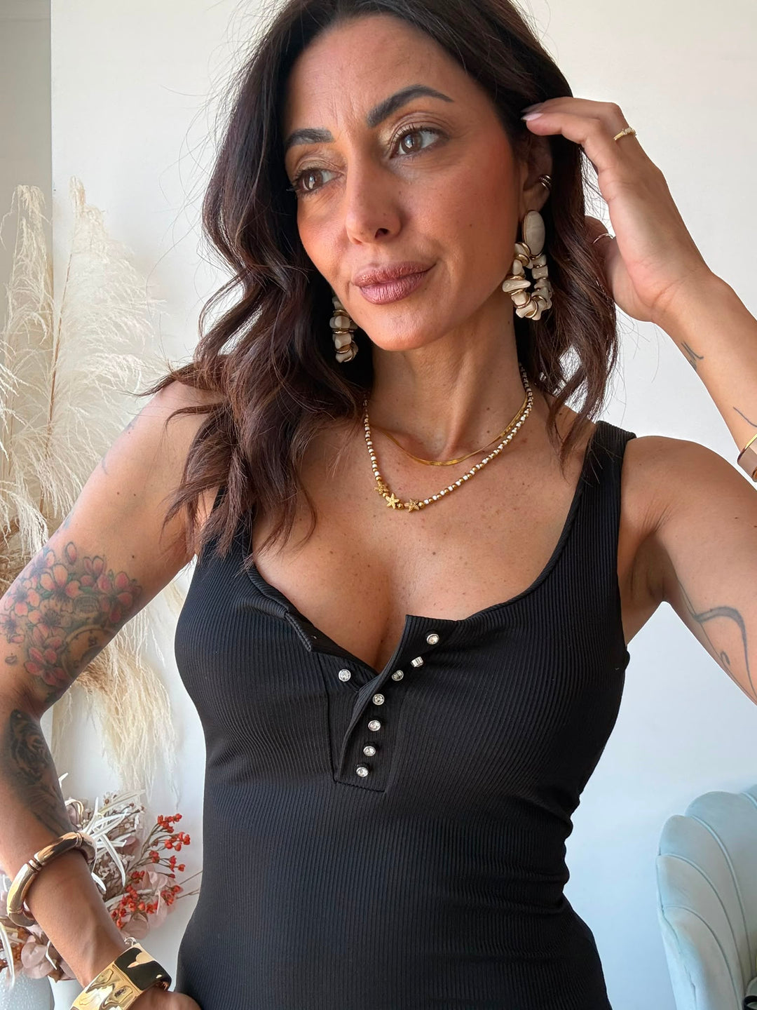 143 Canotta Yumi swarovsky