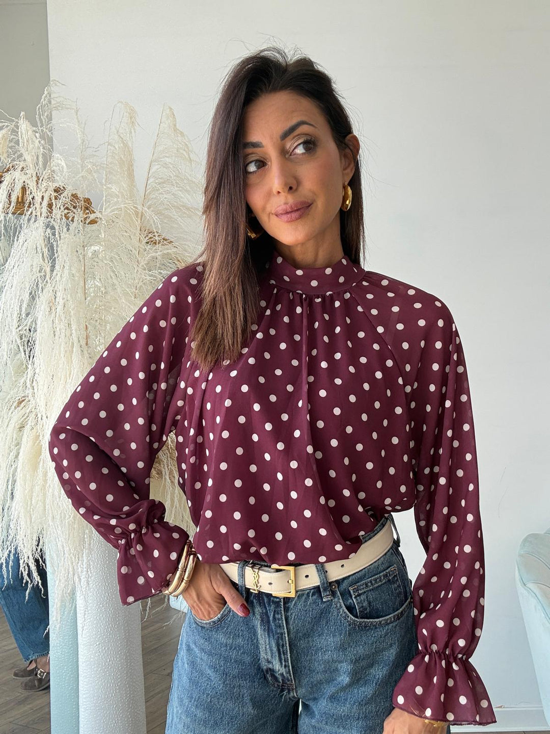 477 Blusa pois Penelope