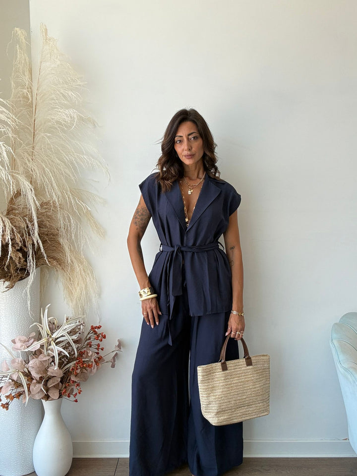 203 Coordinato gilet e pantalone Tulus