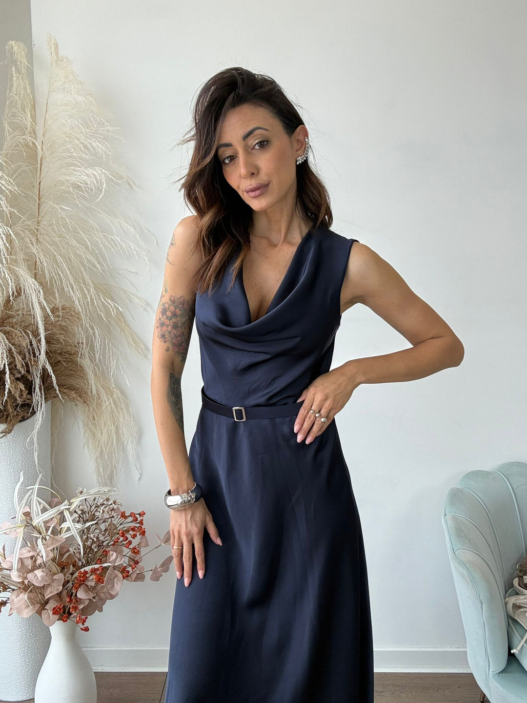 911 Dress Destiny Satin
