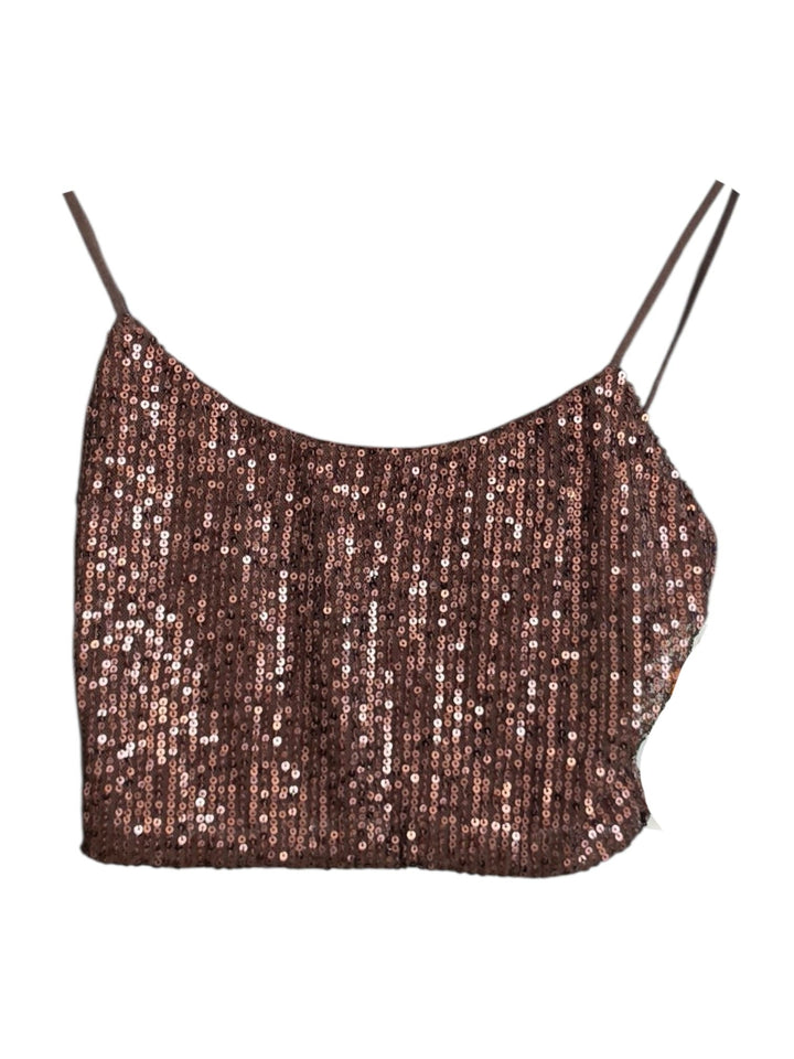 324 Top paillettes Shine